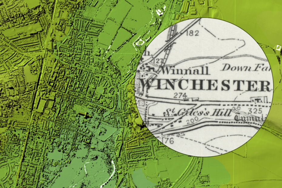 Historic maps of Winchester
