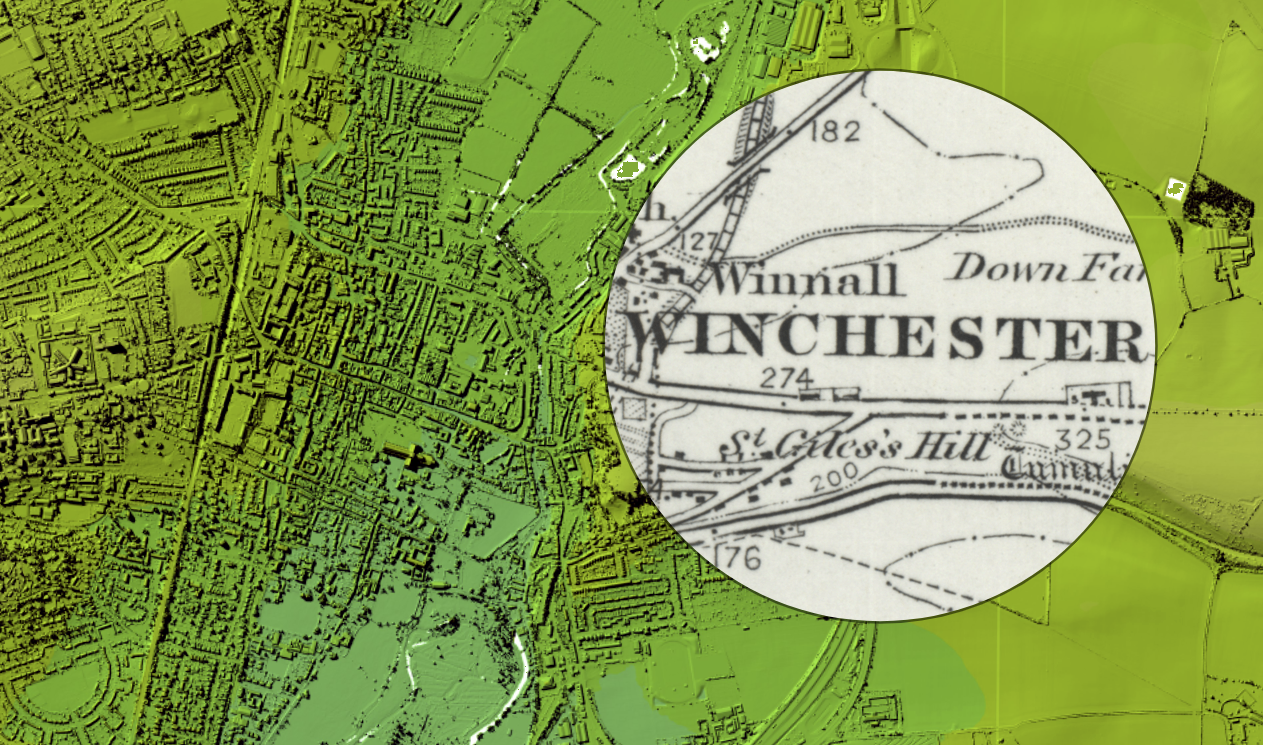 Historic maps of Winchester