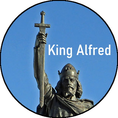 King Alfred statue