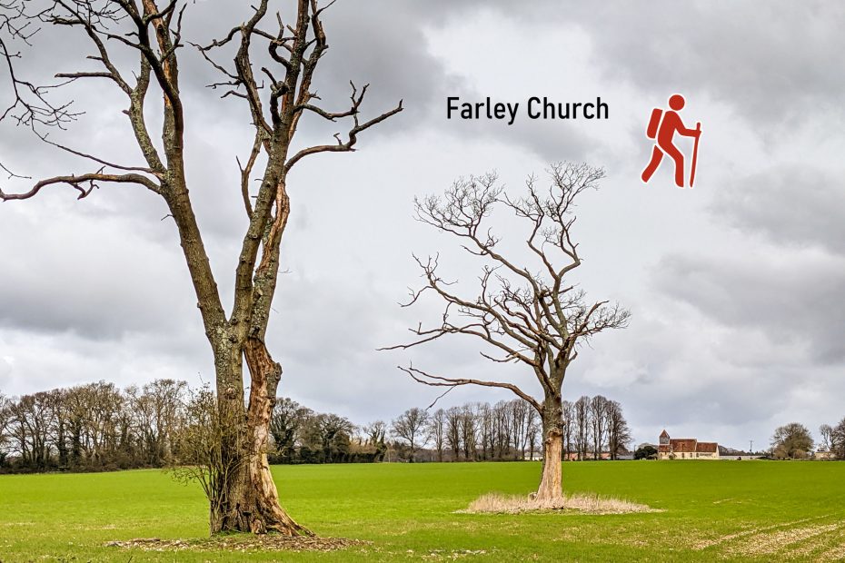 Farley church across field