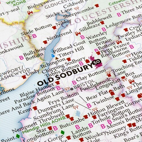 ST&G's Marvellous Map of Great British Place Names